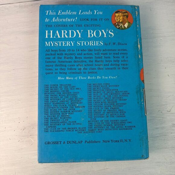 The Hardy Boys #2 The House On The Cliff Hardcover 1959 - Picture 3 of 6